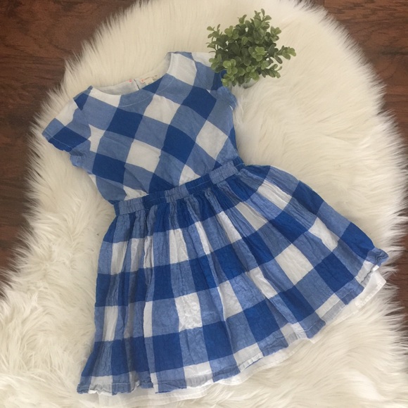 Crewcuts Other - J. Crew Crewcuts • Blue White Gingham Dress 7